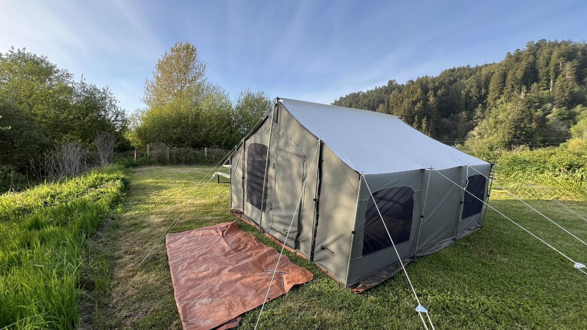 Glamping Tent On The River Klamath Zewnętrze zdjęcie